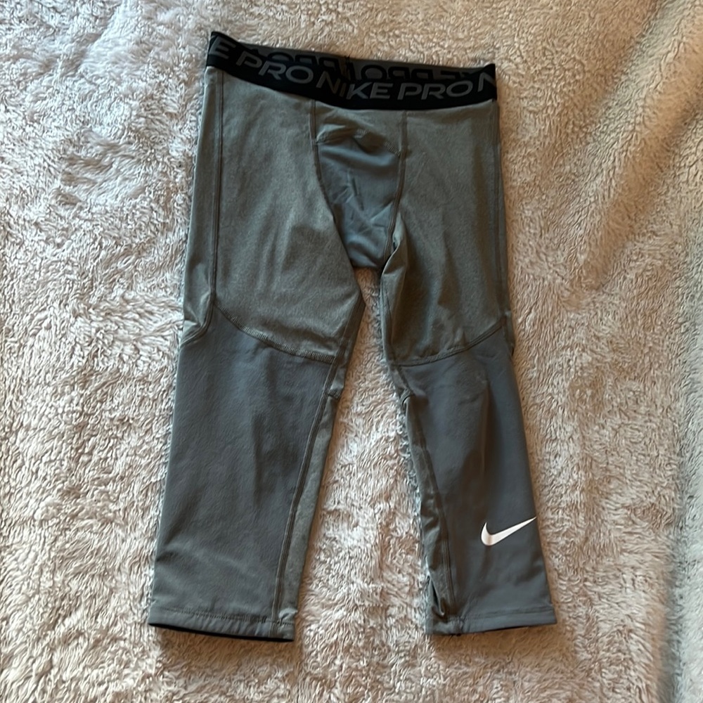 Nike pro boys tights - gray